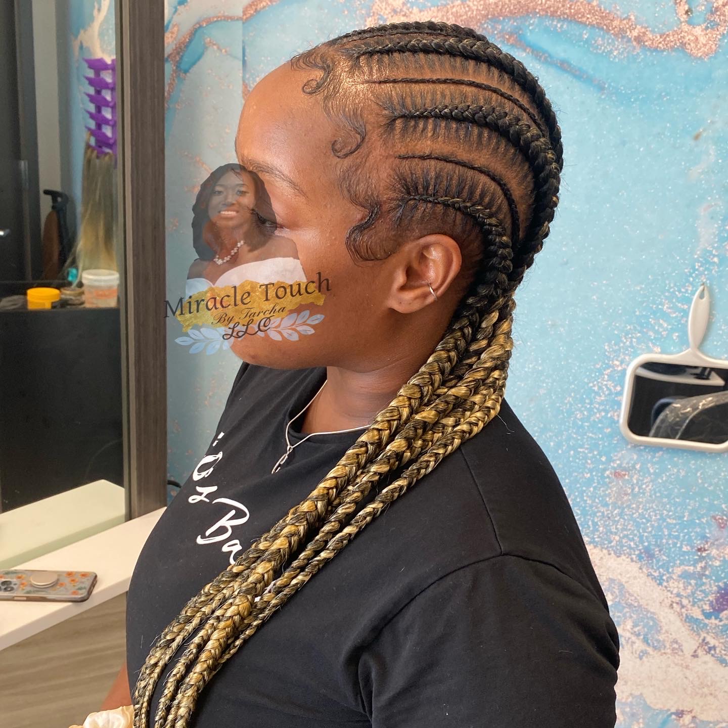 Hair style by Miracle Touch