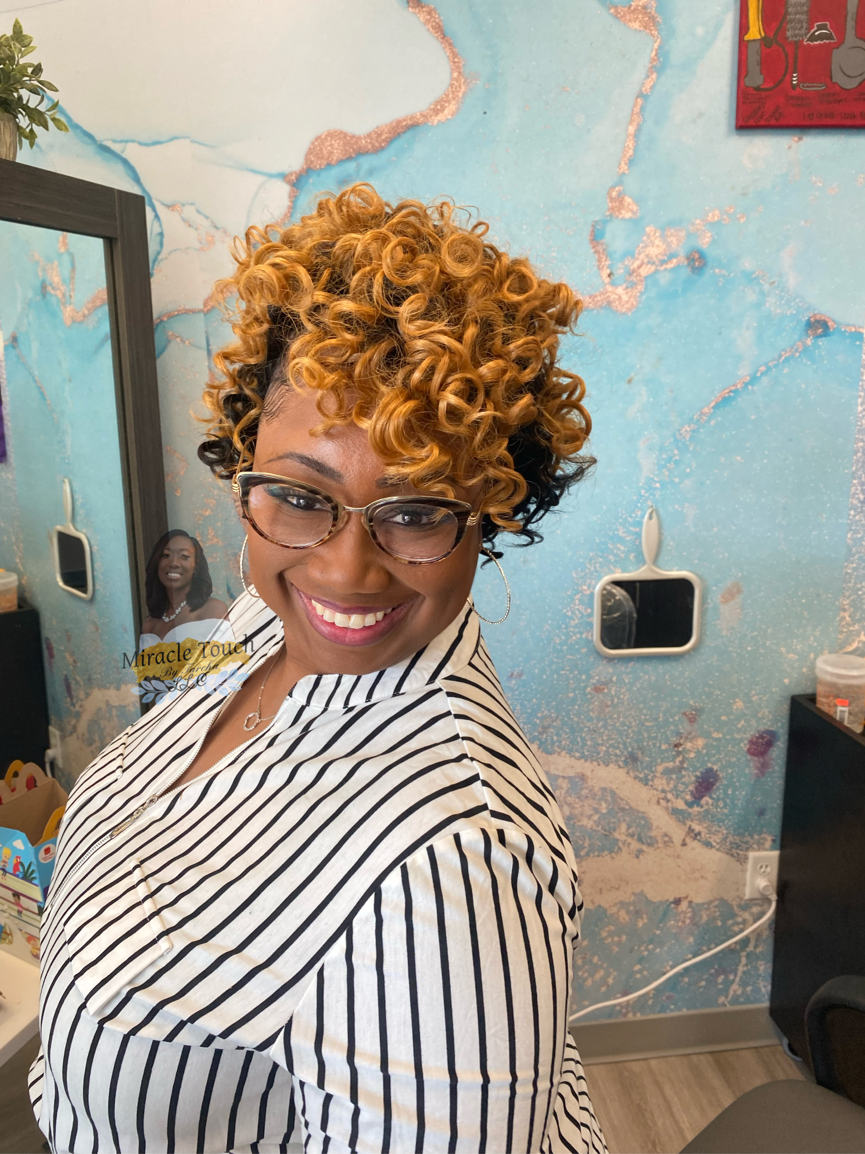 Hair style by Miracle Touch